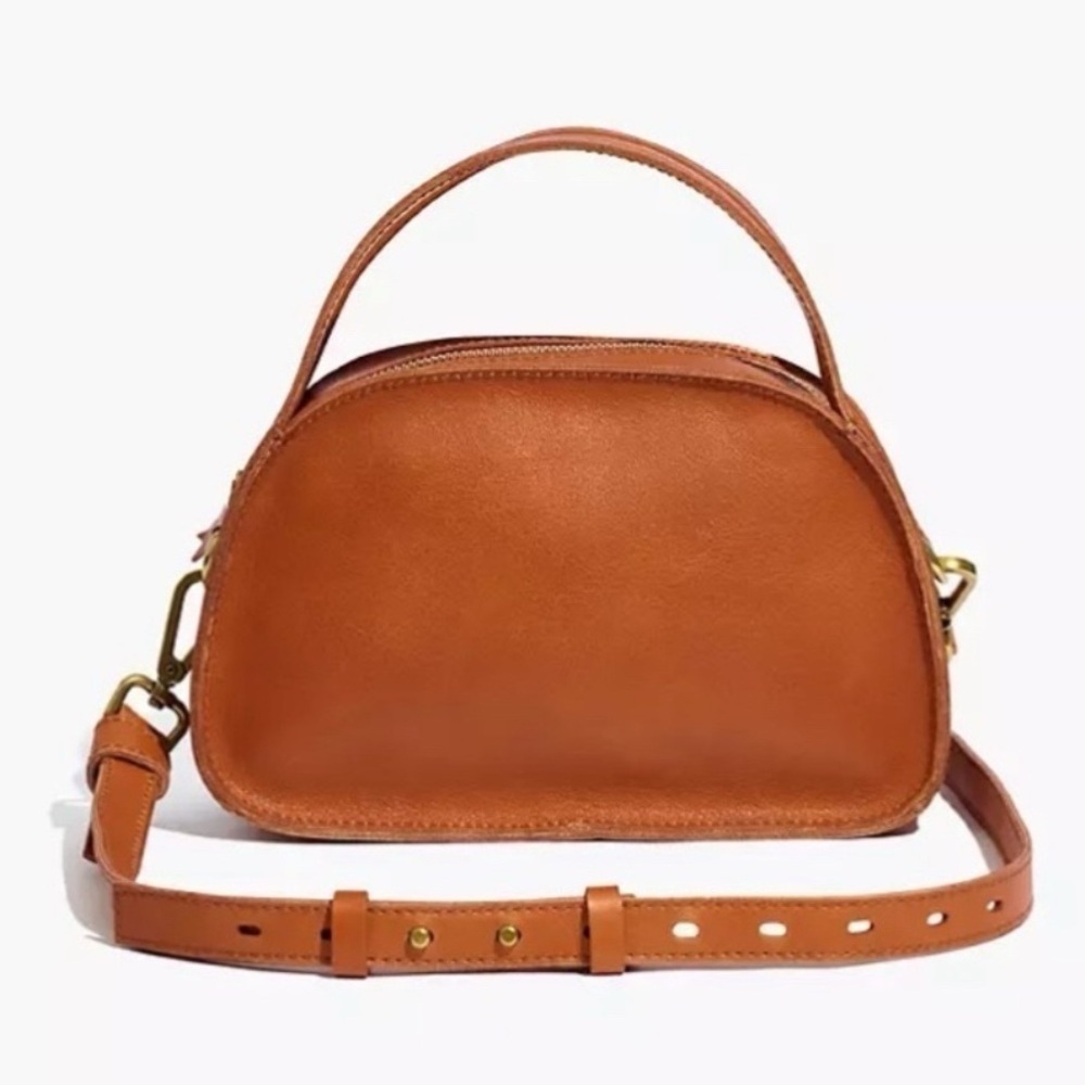 Madewell : The Sidney Zip-Top Crossbody Bag